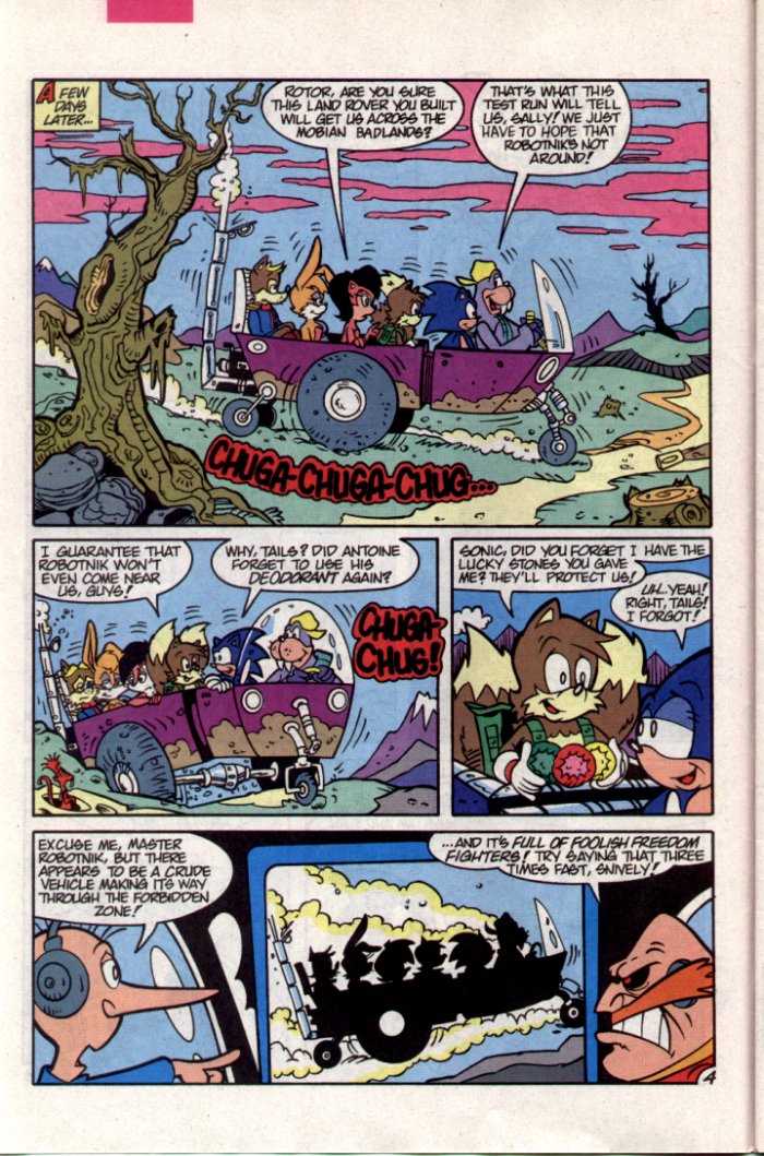 Sonic - Archie Adventure Series October 1994 Page 4